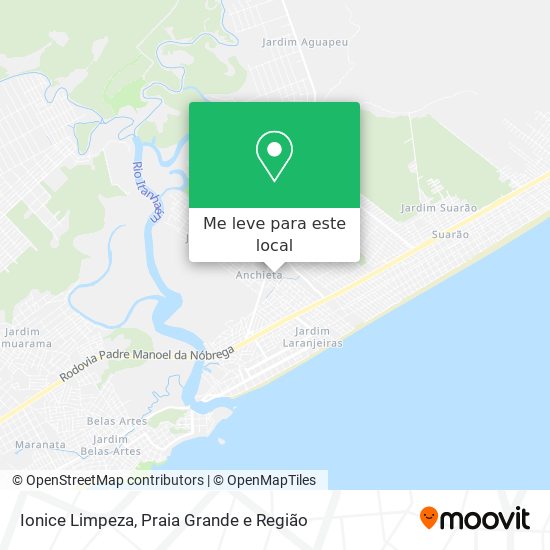Ionice Limpeza mapa