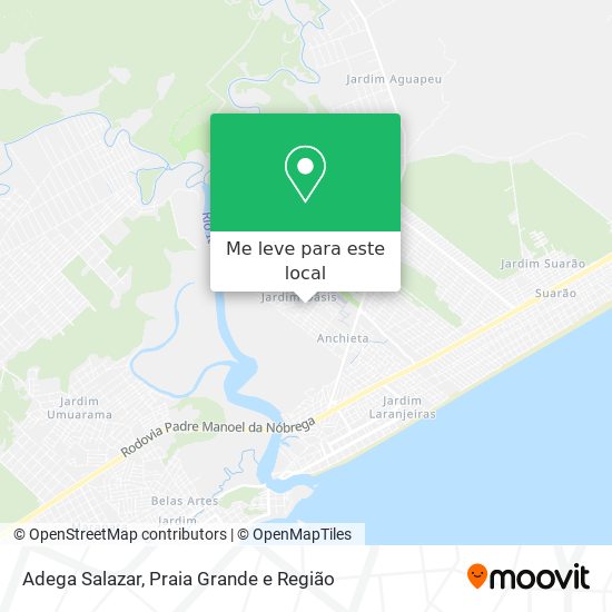Adega Salazar mapa