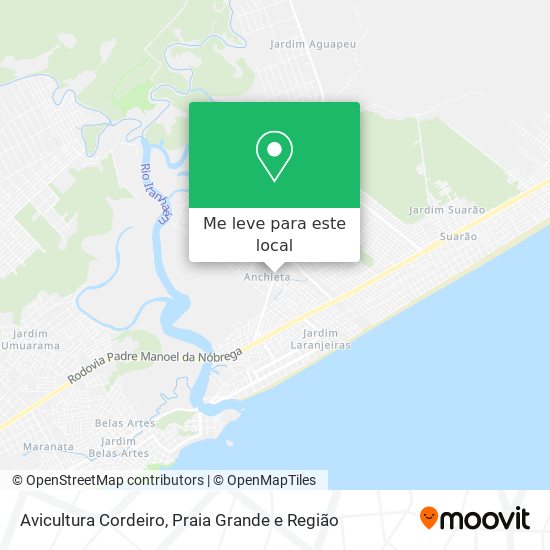Avicultura Cordeiro mapa