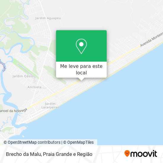 Brecho da Malu mapa