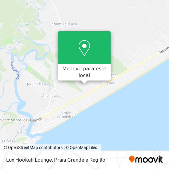 Lux Hookah Lounge mapa