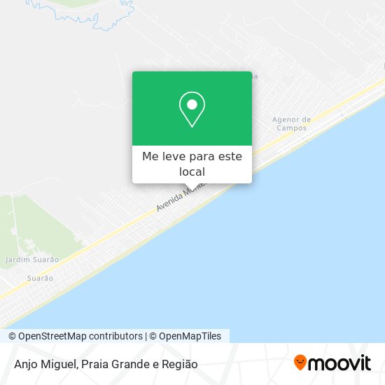 Anjo Miguel mapa