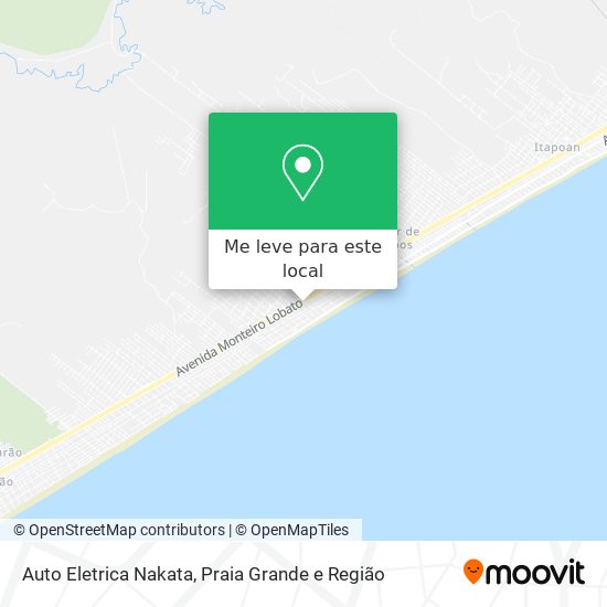 Auto Eletrica Nakata mapa