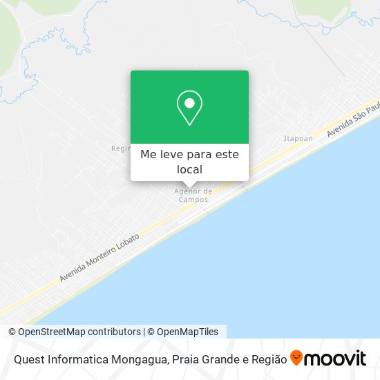 Quest Informatica Mongagua mapa