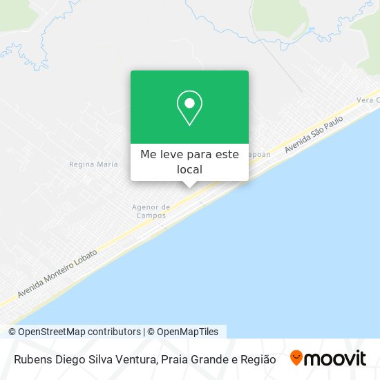 Rubens Diego Silva Ventura mapa