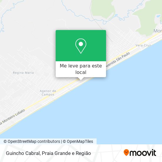 Guincho Cabral mapa