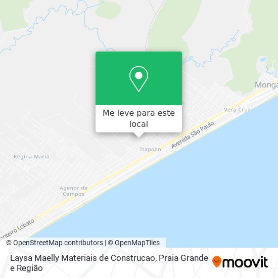 Laysa Maelly Materiais de Construcao mapa