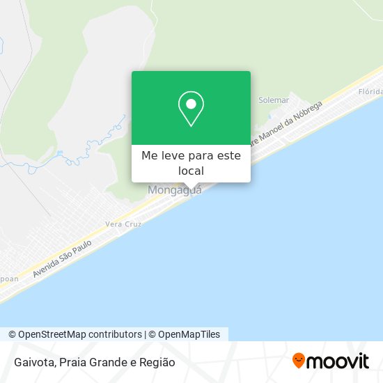 Gaivota mapa