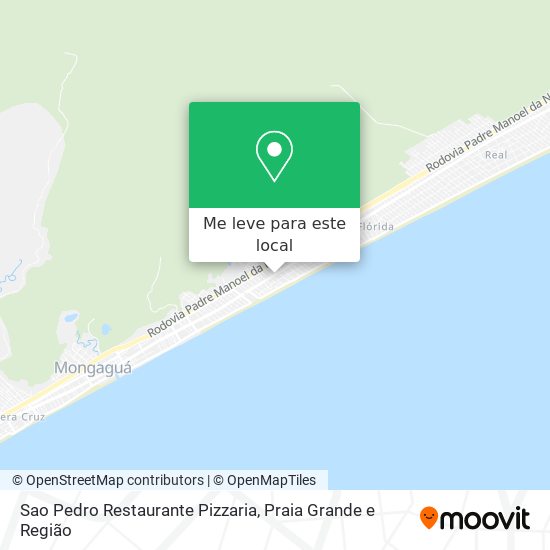 Sao Pedro Restaurante Pizzaria mapa