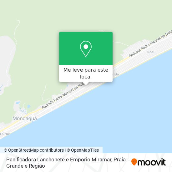 Panificadora Lanchonete e Emporio Miramar mapa