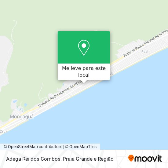 Adega Rei dos Combos mapa