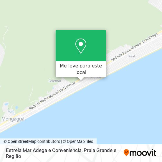 Estrela Mar Adega e Conveniencia mapa