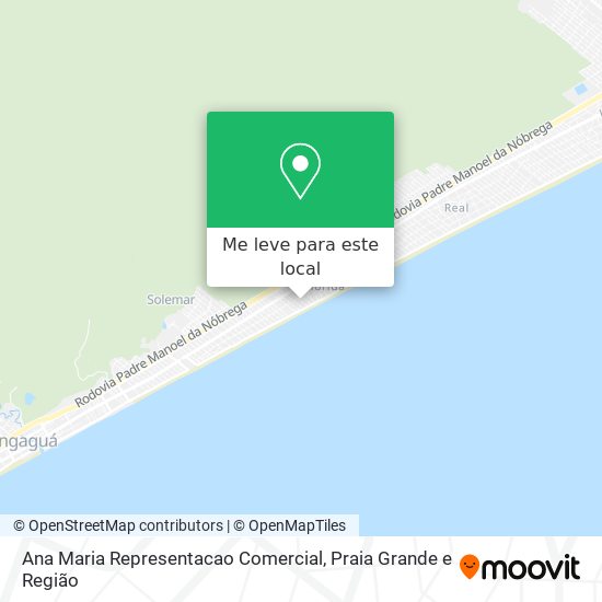 Ana Maria Representacao Comercial mapa