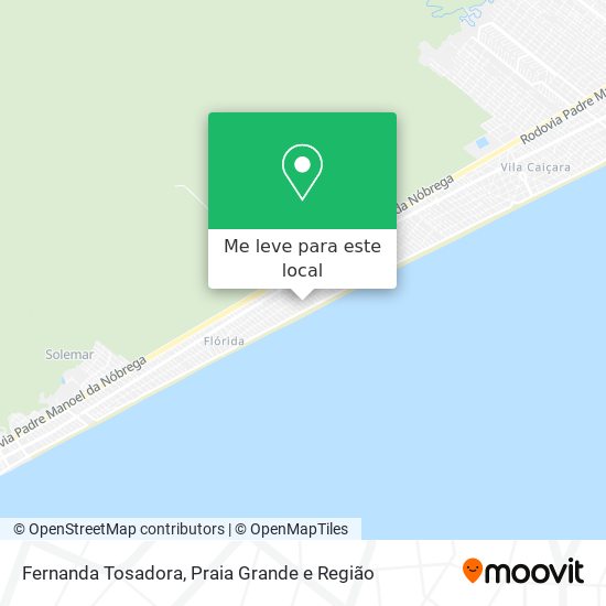 Fernanda Tosadora mapa