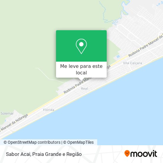 Sabor Acai mapa