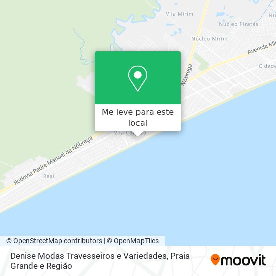 Denise Modas Travesseiros e Variedades mapa