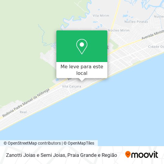 Zanotti Joias e Semi Joias mapa