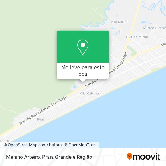 Menino Arteiro mapa