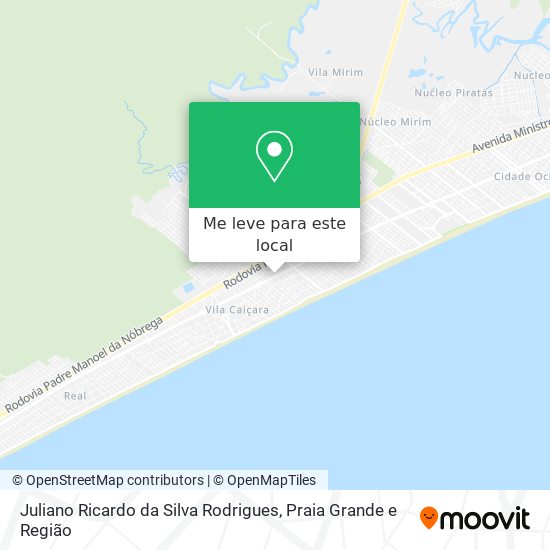 Juliano Ricardo da Silva Rodrigues mapa