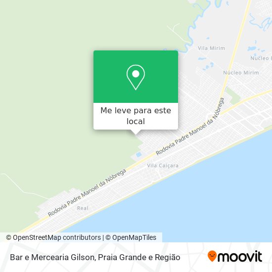 Bar e Mercearia Gilson mapa