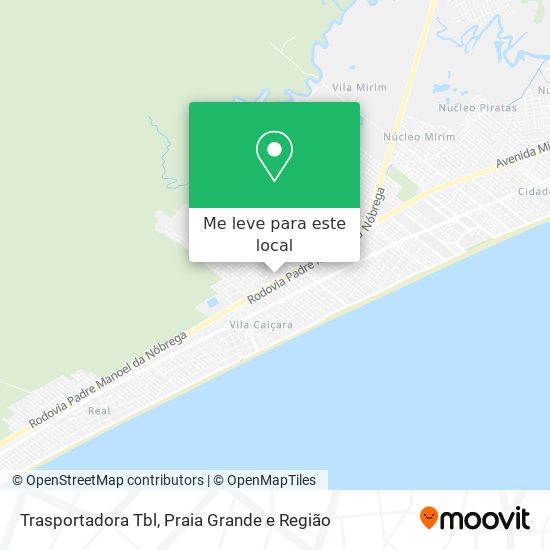 Trasportadora Tbl mapa