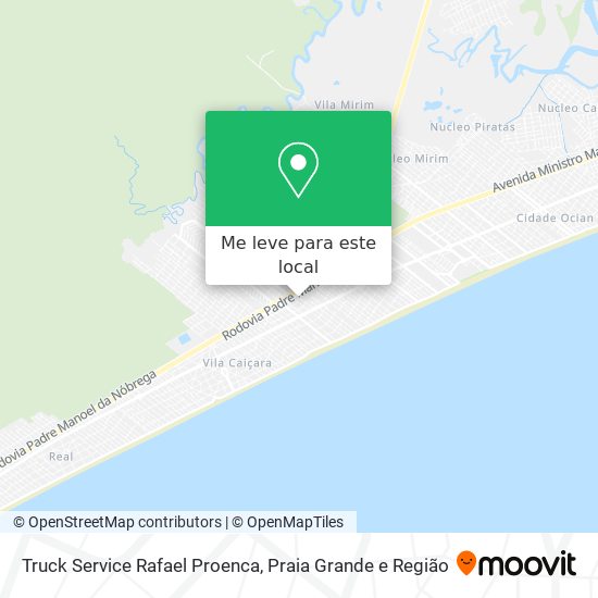 Truck Service Rafael Proenca mapa