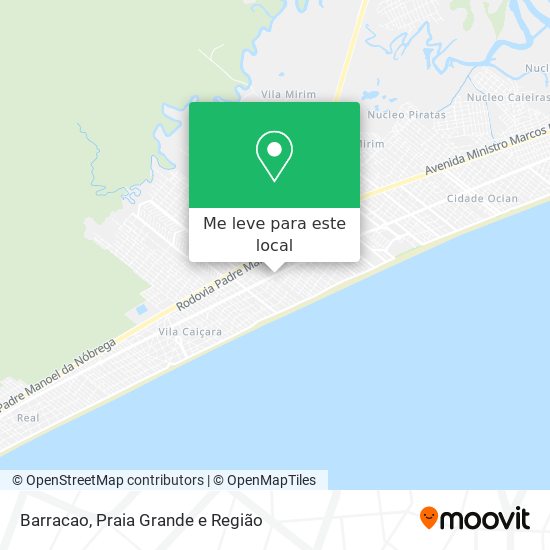Barracao mapa