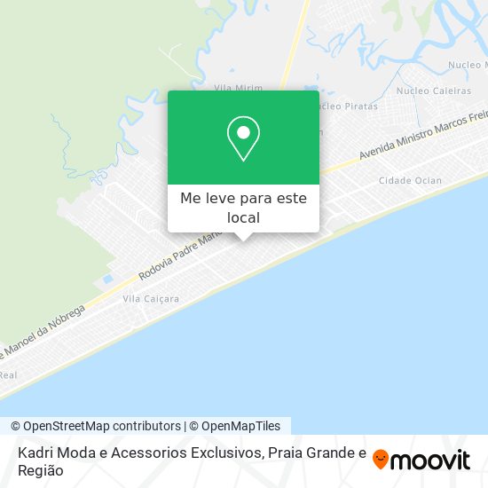 Kadri Moda e Acessorios Exclusivos mapa