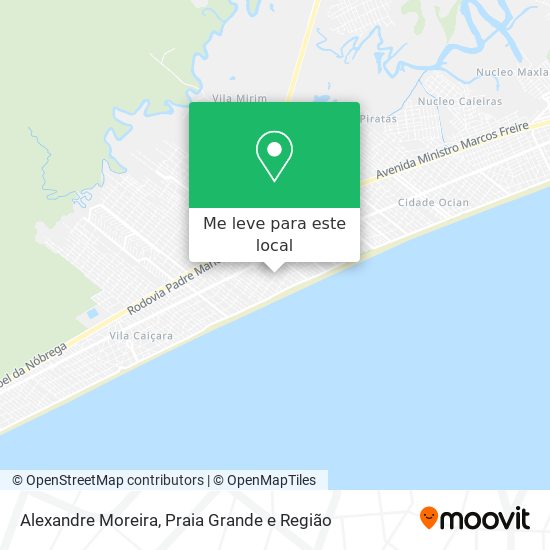 Alexandre Moreira mapa