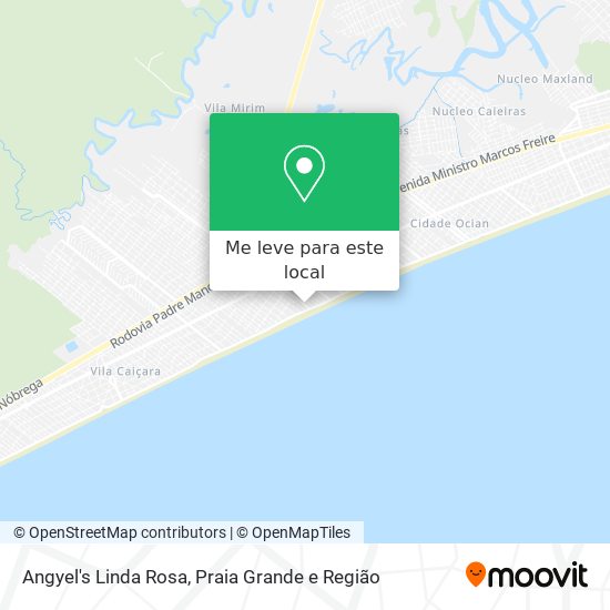 Angyel's Linda Rosa mapa