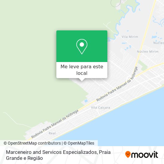 Marceneiro and Servicos Especializados mapa