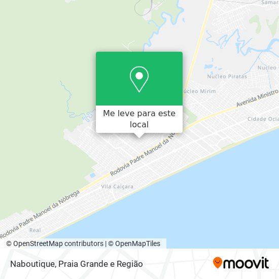 Naboutique mapa