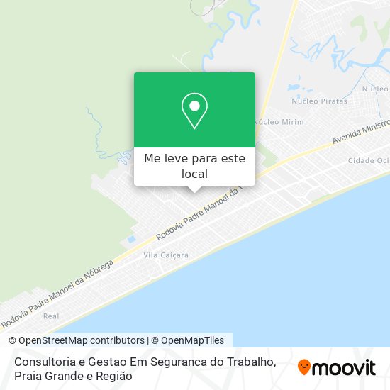 Consultoria e Gestao Em Seguranca do Trabalho mapa