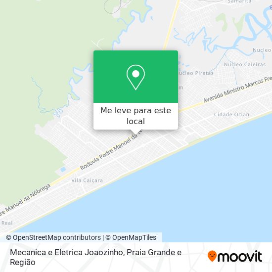 Mecanica e Eletrica Joaozinho mapa