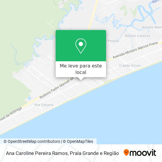 Ana Caroline Pereira Ramos mapa
