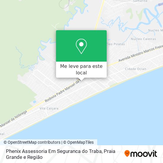 Phenix Assessoria Em Seguranca do Traba mapa