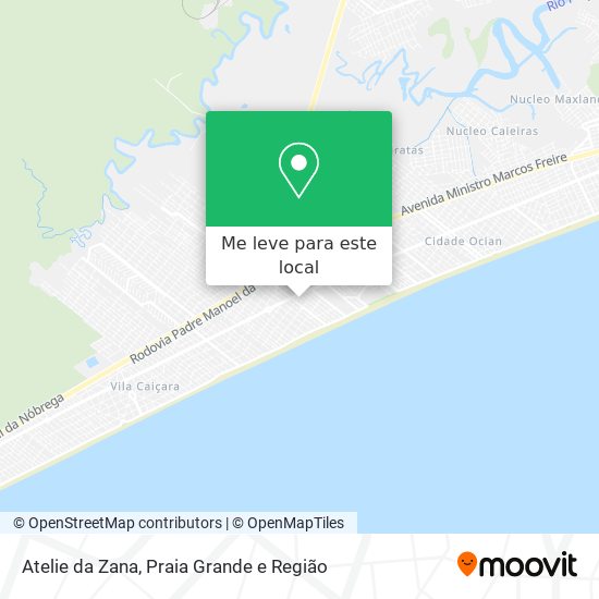 Atelie da Zana mapa