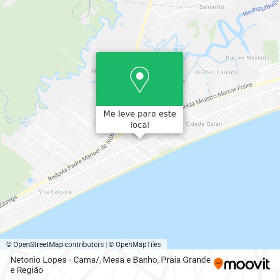 Netonio Lopes - Cama / , Mesa e Banho mapa