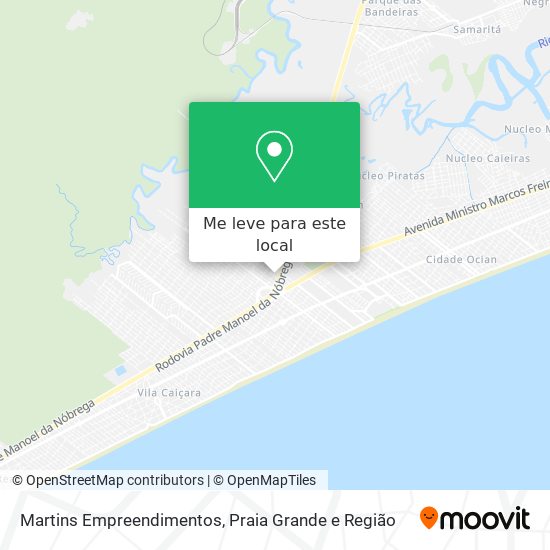 Martins Empreendimentos mapa