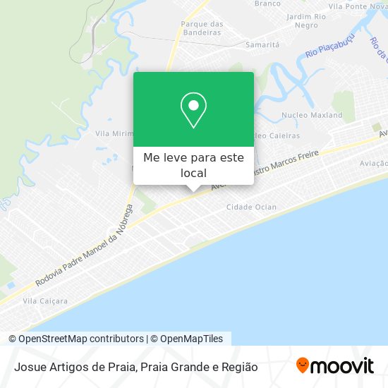 Josue Artigos de Praia mapa