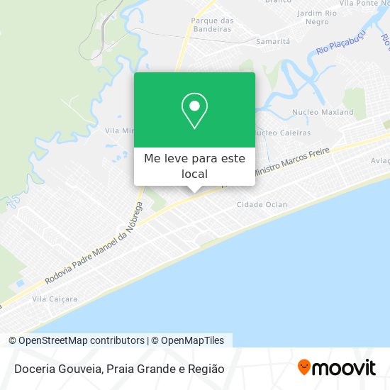 Doceria Gouveia mapa