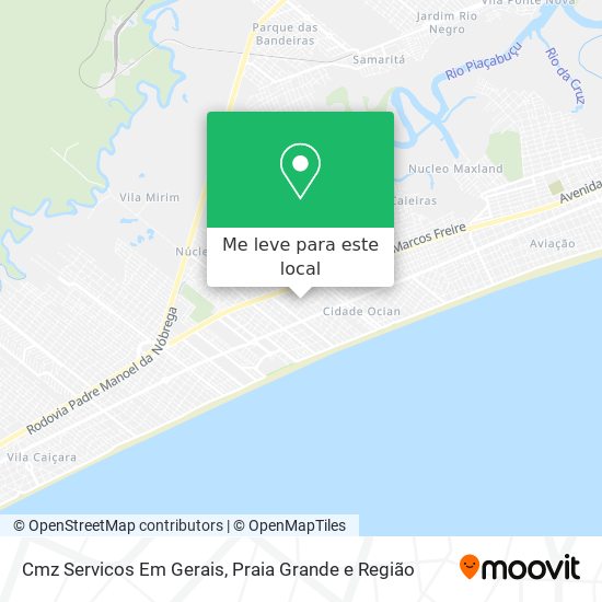 Cmz Servicos Em Gerais mapa