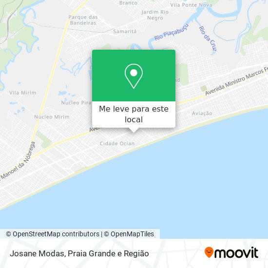 Josane Modas mapa