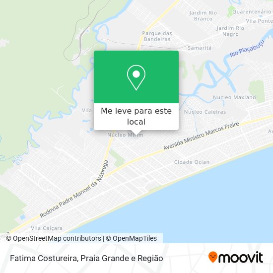 Fatima Costureira mapa