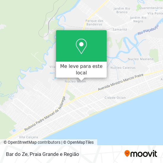 Bar do Ze mapa