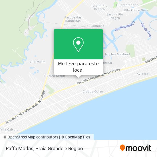 Raffa Modas mapa