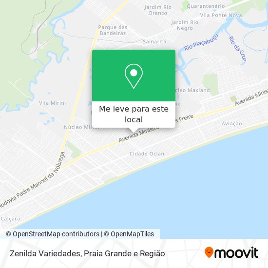 Zenilda Variedades mapa