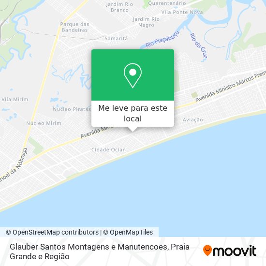 Glauber Santos Montagens e Manutencoes mapa