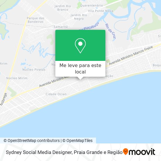 Sydney Social Media Designer mapa