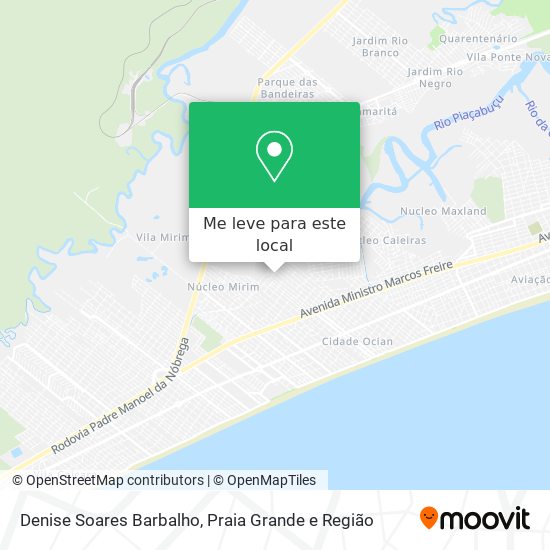 Denise Soares Barbalho mapa